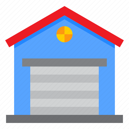 Warehouse, building, storehouse, logistics, delivery icon - Download on Iconfinder