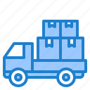 truck, delivery, logistics, shipping, parcel