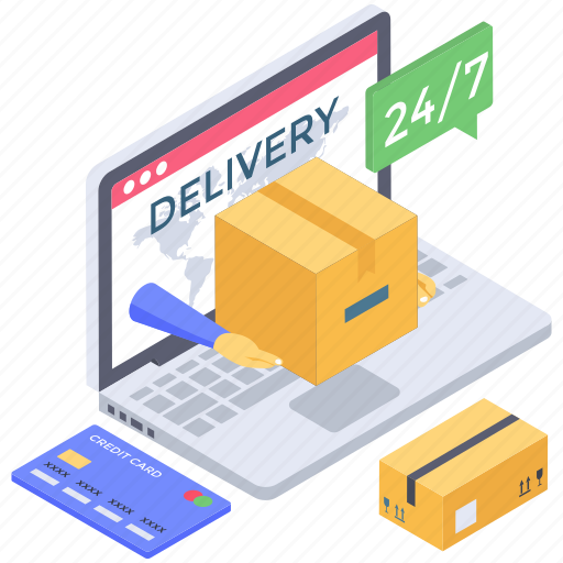 Logistic delivery, online delivery, online order booking, order confirm, parcel booking icon - Download on Iconfinder
