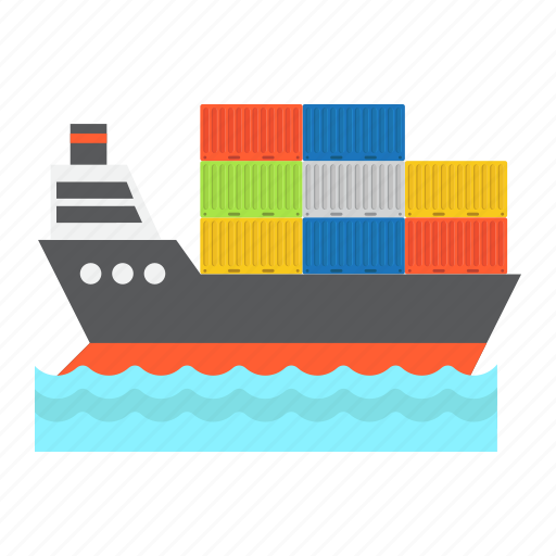 Cargo, delivery, logistic, ocean, ship, shipping, transport icon - Download on Iconfinder