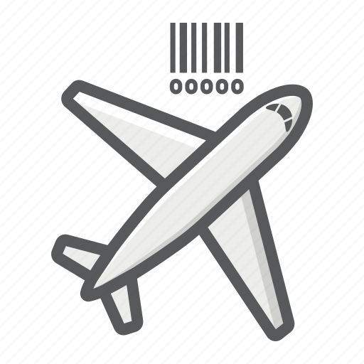 Air, barcode, cargo, delivery, freight, logistic, shipping icon - Download on Iconfinder