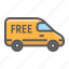 cargo, delivery, free, logistic, shipping, van, vehicle 