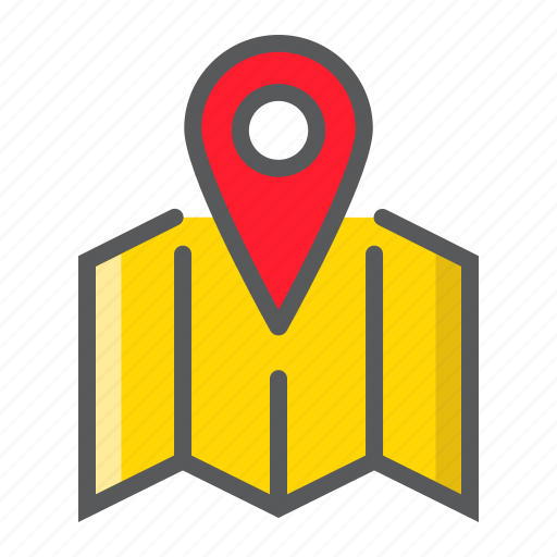 Geolocation, gps, map, navigation, pin, pinpoint, pointer icon - Download on Iconfinder