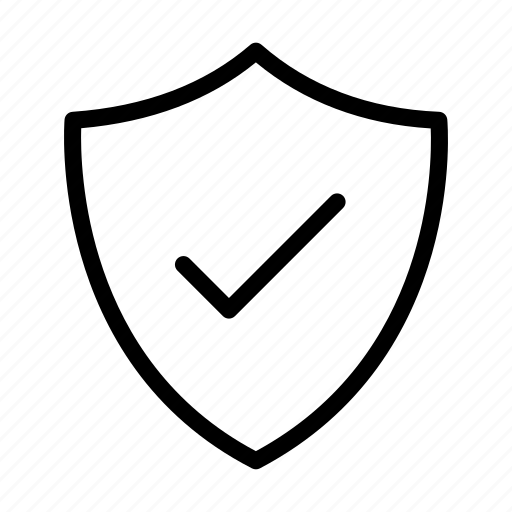 Check, protection, safe, secure, shield icon - Download on Iconfinder