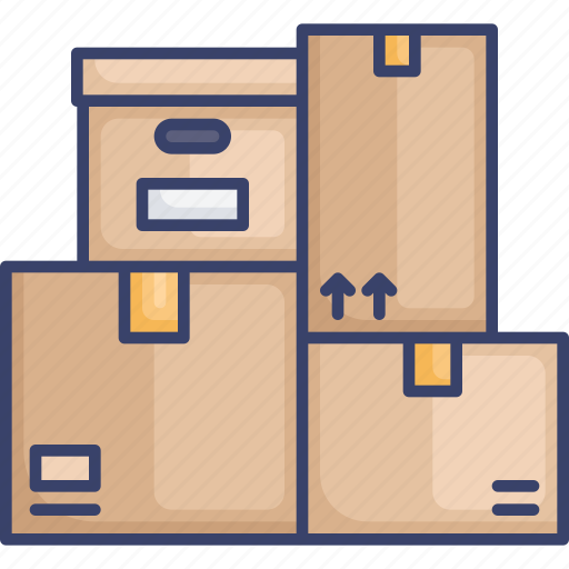 Boxes, delivery, logistic, packages, shipping icon - Download on Iconfinder