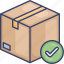 approve, box, complete, confirm, logistic, package, shipping 