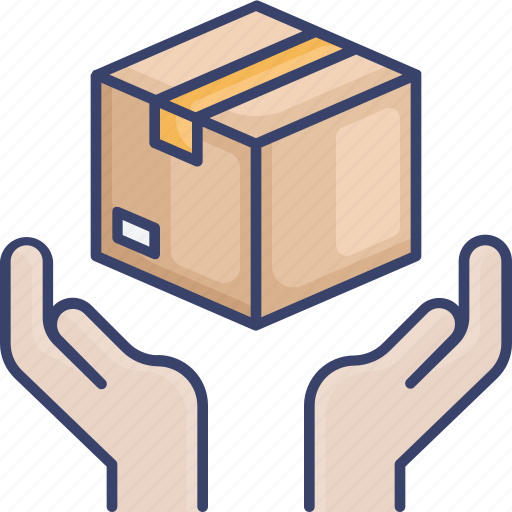 Box, delivery, gesture, hand, logistic, package, shipping icon - Download on Iconfinder