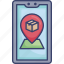 delivery, destination, location, logistic, navigation, shipping, smartphone 