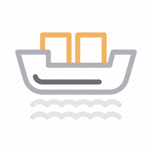 Cruise, delivery, logistics, ship, transport icon - Download on Iconfinder