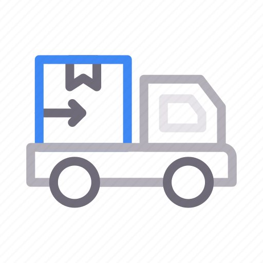 Delivery, logistics, shipping, truck, vehicle icon - Download on Iconfinder