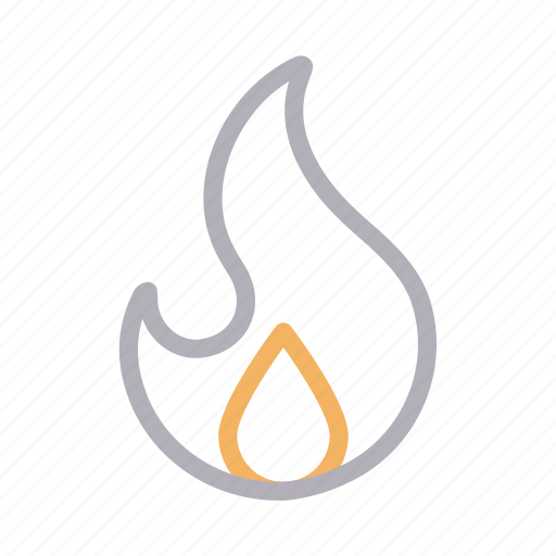 Burn, fire, flame, hot, safety icon - Download on Iconfinder