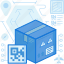 box, code, delivery, logistic, package, parcel, qr 