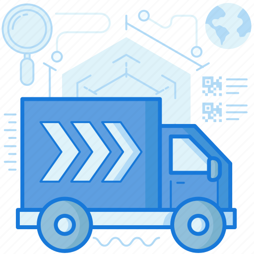 Delivery, express, logistic, transport, transportation, truck, vehicle icon - Download on Iconfinder