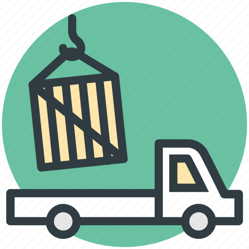 Delivery, industry, loading container, lorry, shipping icon - Download on Iconfinder