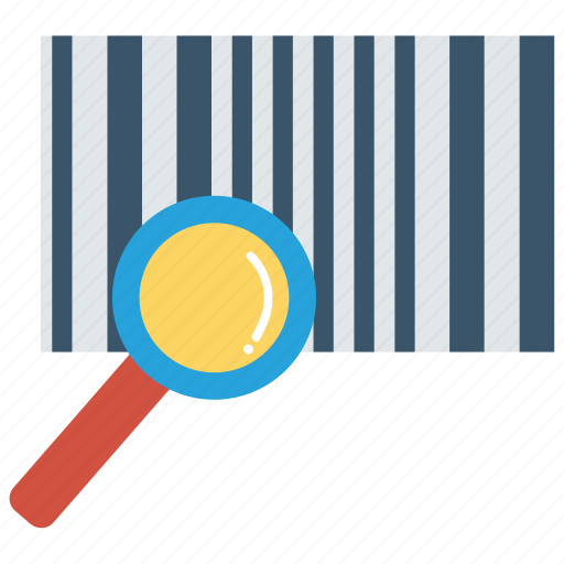 Barcode, magnifier, product, scanner, search icon - Download on Iconfinder