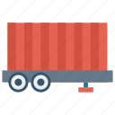 cargo, container, transport, truck, vehicle