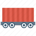 cargo, container, transport, truck, vehicle