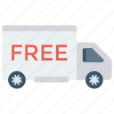 delivery, free, transport, truck, vehicle