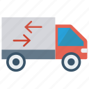 delivery, transport, truck, van, vehicle