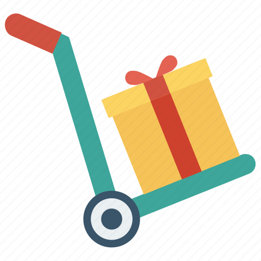 Dolly, handtruck, package, parcel, trolley icon - Download on Iconfinder