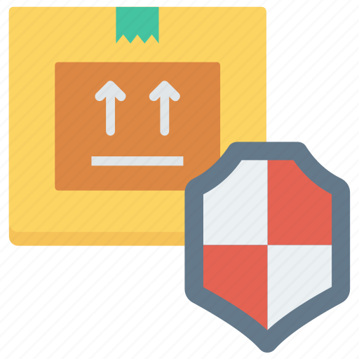 Parcel, product, protection, security, shield icon - Download on Iconfinder