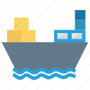boat, cruise, sailing, ship, transport