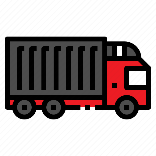 Container, logistic, transportation, truck, vehicle icon - Download on Iconfinder