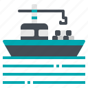 boat, logistic, shipping, transportation, vehicle