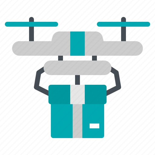 Box, drone, logistic, sky, transportation icon - Download on Iconfinder