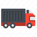 container, logistic, transportation, truck, vehicle