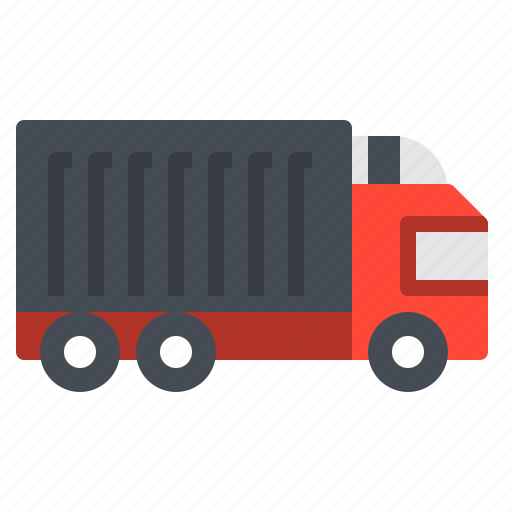 Container, logistic, transportation, truck, vehicle icon - Download on Iconfinder