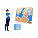 map, location, logistic, parceldelivery