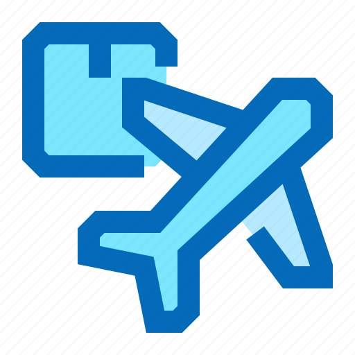 Logistics, distribution, package, airplane, plane icon - Download on Iconfinder