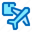 logistics, distribution, package, airplane, plane 