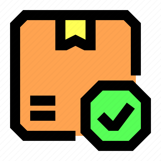 Logistics, distribution, package, check, cardboard icon - Download on Iconfinder