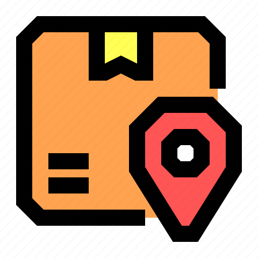 Logistics, distribution, package, location, parcel icon - Download on Iconfinder