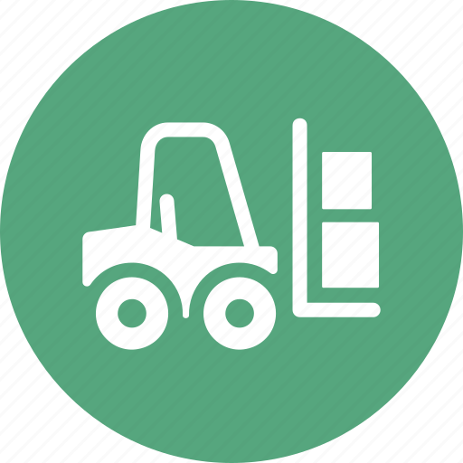 Fork truck, forklift, logistics icon - Download on Iconfinder