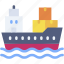 cargo, boat, logistics, delivery, ship, shipment, transport 