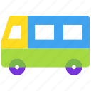 bus, minibus, transport, van, vehicle