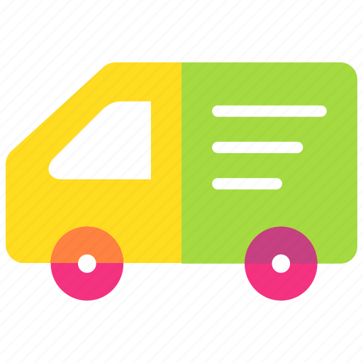 Commercial vehicle, delivery van, logistics, pickup truck, shipment, utility van icon - Download on Iconfinder