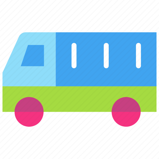 Bus, minibus, transport, van, vehicle icon - Download on Iconfinder