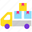 cargo, delivery truck, delivery van, logistics, shipment, transport 