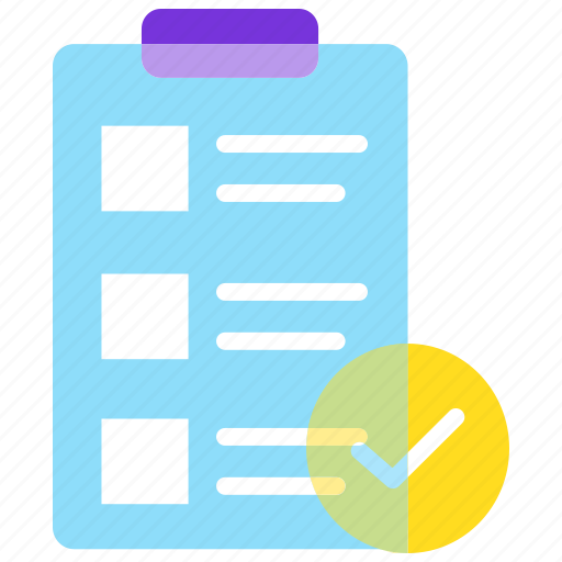 Checklist, confirmation, order, tasks, verification, wishlist icon - Download on Iconfinder