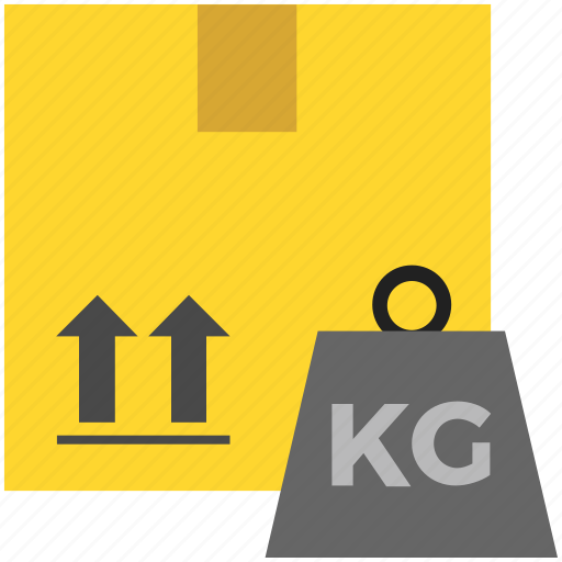 Box, delivery, kilogram, logistics, packet, parcel, weight icon - Download on Iconfinder