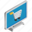 cart, computer, delivery, logistics, online, service, shipping 