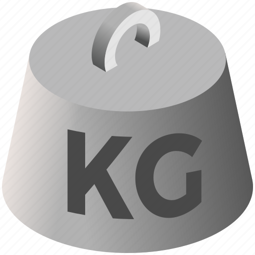 Delivery, kg, kilogram, logistics, measure, weight icon - Download on Iconfinder