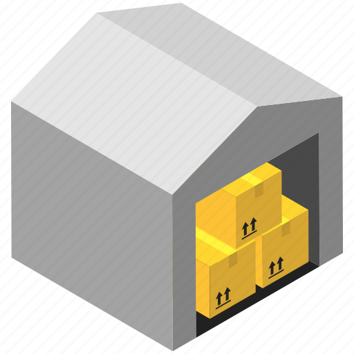 Delivery, house, logistics, shipping, storage, warehouse icon - Download on Iconfinder