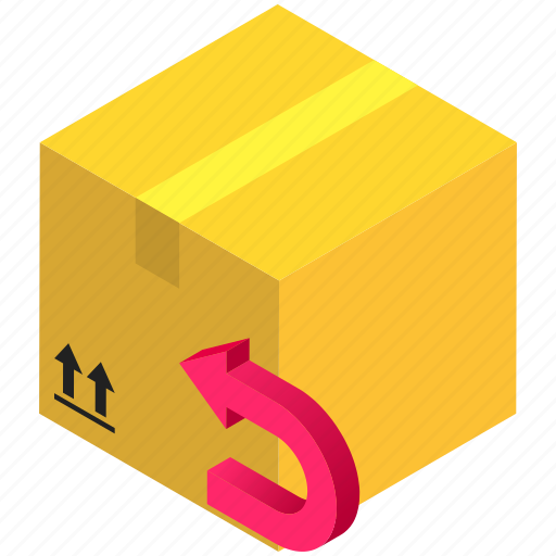 Box, delivery, logistics, parcel, return, service, shipping icon - Download on Iconfinder