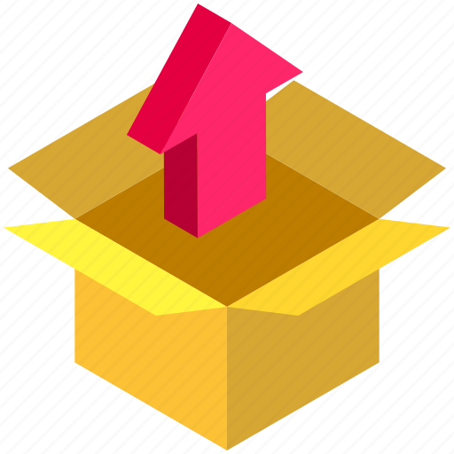 Arrow, box, delivery, gift, logistics, out, shipping icon - Download on Iconfinder