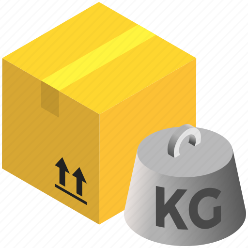Box, delivery, kilogram, logistics, packet, parcel, weight icon - Download on Iconfinder